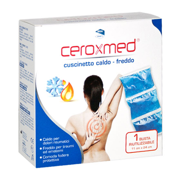 CUSCINETTO CALDO/FREDDO CEROXMED 11 X 24 CM 1 BUSTA - farmanauta.it