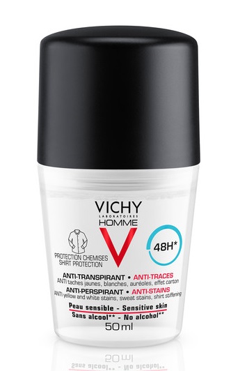 VICHY HOMME DEO ANTI-MACCHIE 50 ML - farmanauta.it