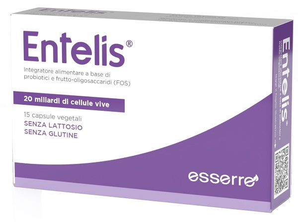 ENTELIS 15 CAPSULE VEGETALI - farmanauta.it