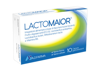 LACTOMAIOR 10 CAPSULE ACIDORESISTENTI - farmanauta.it