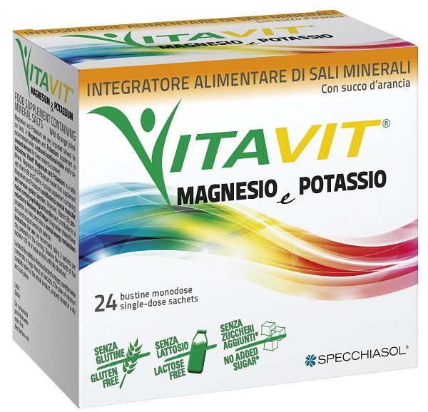 VITAVIT MAGNESIO POTASSIO 24 BUSTINE - farmanauta.it