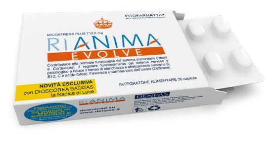 RIANIMA EVOLVE 30 CAPSULE - farmanauta.it