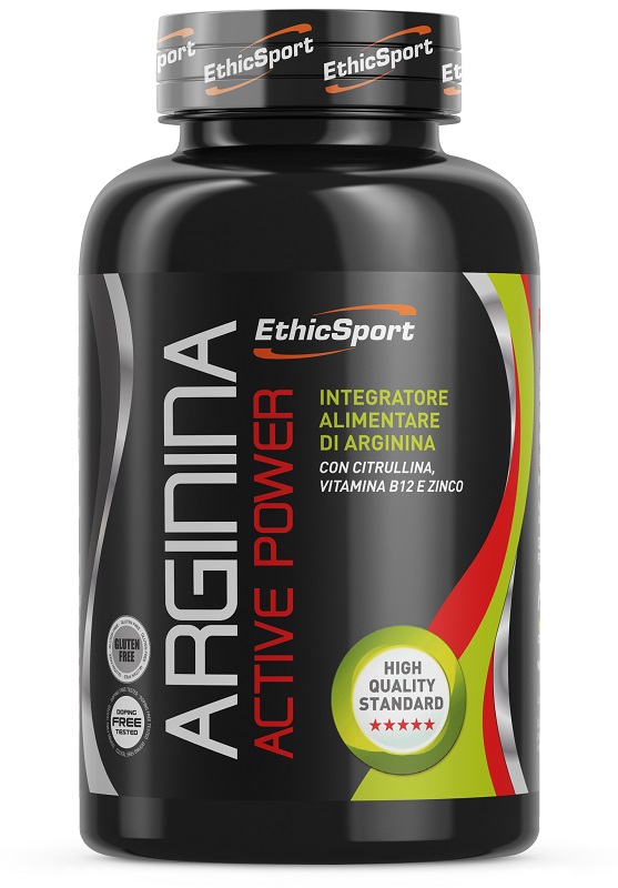 ETHICSPORT ARGININA ACTIVE POWER 90 COMPRESSE DA 1500 MG - farmanauta.it
