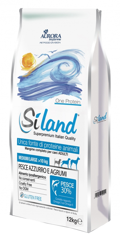 SILAND DIET ADULT MEDIUM/LARGE PESCE MONOPROTEICO CROCCHETTE12 KG - farmanauta.it