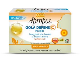 APROPOS GOLA DEFENS C LIMONE/ZENZERO - farmanauta.it