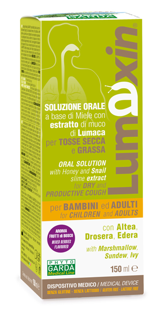 LUMAXIN DISPOSITIVO MEDICO SCIROPPO ADULTI/BAMBINI 150 ML - farmanauta.it