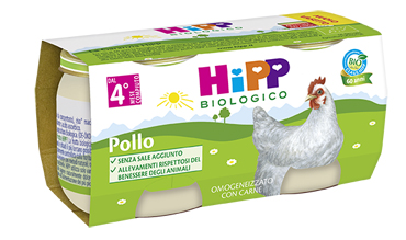HIPP BIO HIPP BIO OMOGENEIZZATO POLLO 2X80 G - farmanauta.it