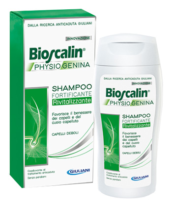 BIOSCALIN PHYSIOGENINA SHAMPOO FORTIFICANTE RIVITALIZZANTE 200 ML - farmanauta.it