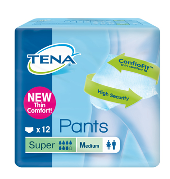 PANNOLONE PULL UP TENA PANTS SUPER TAGLIA MEDIUM 12 PEZZI - farmanauta.it