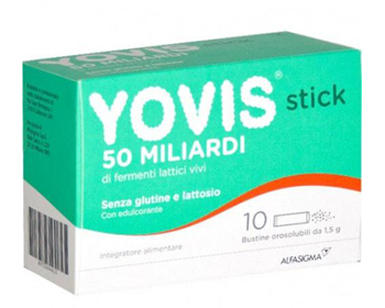YOVIS STICK 10 BUSTINE DA 1,5 G - farmanauta.it