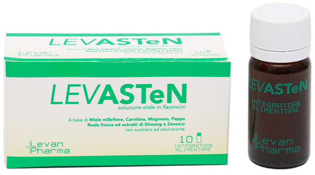 LEVASTEN 10 FLACONCINI DA 10 ML - farmanauta.it