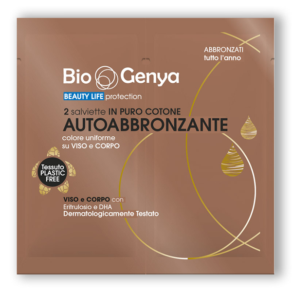 BIOGENYA AUTOABBRONZANTE 2 SALVIETTE - farmanauta.it
