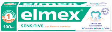 ELMEX DENTIFRICIO SENSITIVE CON FLUORURO AMMINICO 100 ML - farmanauta.it