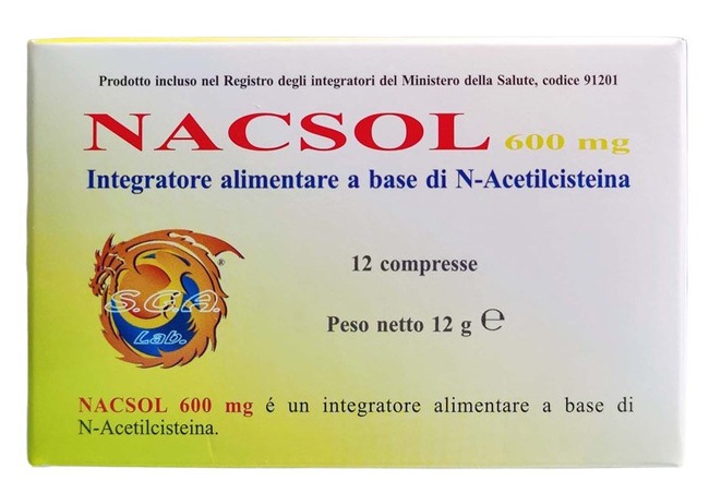 NACSOL 12 COMPRESSE - farmanauta.it