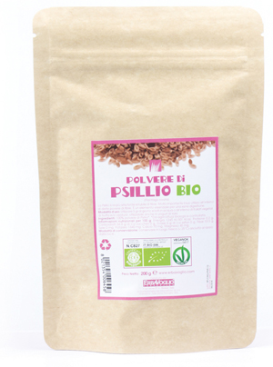 PSILLIO CUTICOLA POLVERE BIO 200 G - farmanauta.it