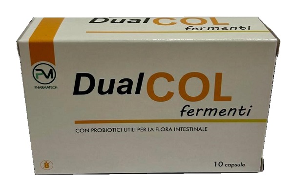DUALCOL FERMENTI 10 CAPSULE - farmanauta.it