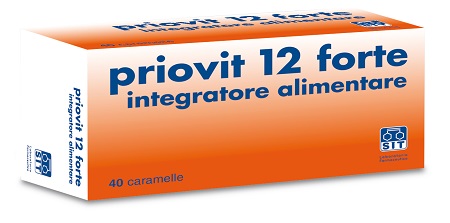 PRIOVIT 12 FORTE 40 CARAMELLE - farmanauta.it
