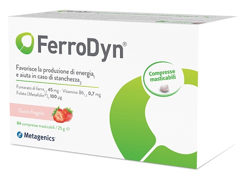 FERRODYN 84 COMPRESSE MASTICABILI - farmanauta.it
