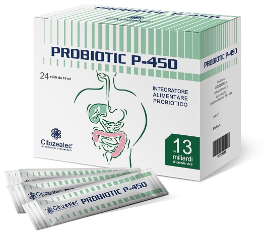PROBIOTIC P-450 24 STICK MONODOSE 10 ML - farmanauta.it