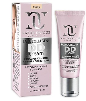 NATUR UNIQUE DD CREAM MEDIUM 40 ML + CORRETTORE 2 ML - farmanauta.it