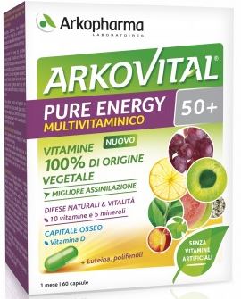 ARKOVITAL PURE ENERGY 50+ 60 CAPSULE - farmanauta.it