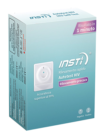 TEST DI AUTODIAGNOSI INSTI HIV INDIVIDUAZIONE ANTICORPI DELL'HIV SCREEN TEST - farmanauta.it