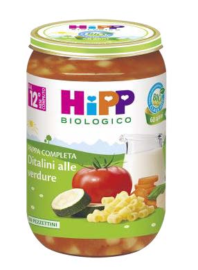 HIPP BIO DITALINI ALLE VERDURE 250 G - farmanauta.it