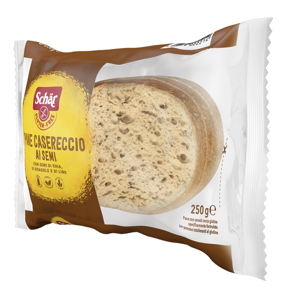 SCHAR PANE CASERECCIO AI SEMI 250 G SENZA GLUTINE - farmanauta.it
