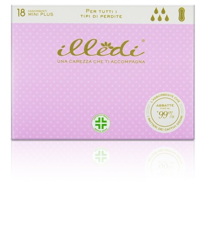 ILLEDI ASSORBENTI MINI PLUS 280 MM 18 PEZZI - farmanauta.it