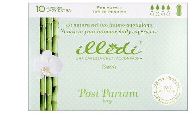 ILLEDI ASSORBENTI LADY EXTRA SENZA ALI POST PARTO PER TUTTI I TIPO DI PERDITE LARGE 10 PEZZI - farmanauta.it