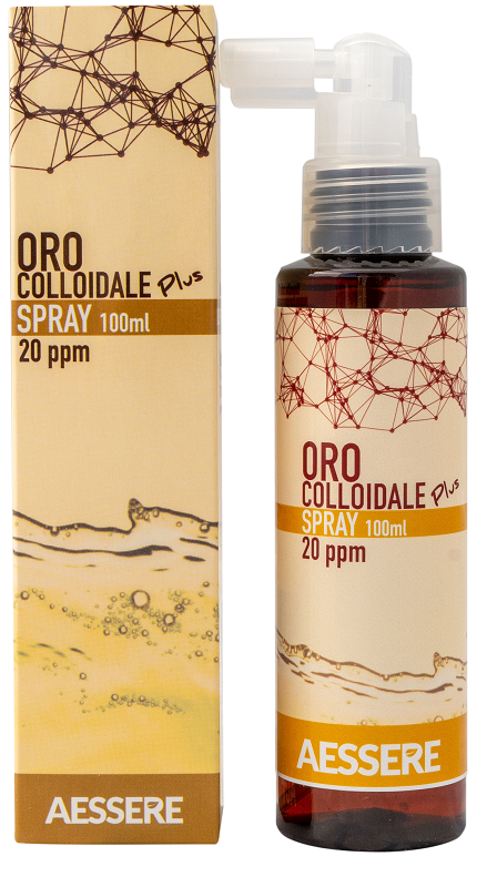 ORO COLLOIDALE PLUS SPRAY 20PPM 100 ML - farmanauta.it