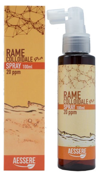 RAME COLLOIDALE PLUS SPRAY 20PPM 100 ML - farmanauta.it