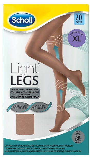 SCHOLL LIGHTLEGS 20 DENARI TAGLIA XL COLORE NUDE 1 PAIO - farmanauta.it