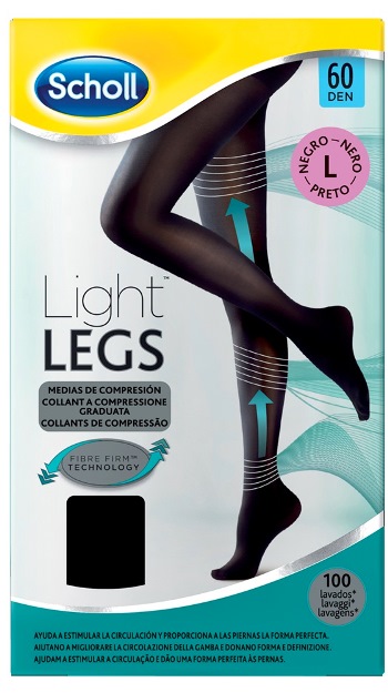 SCHOLL LIGHTLEGS 20 DENARI TAGLIA L COLORE NERO 1 PAIO - farmanauta.it