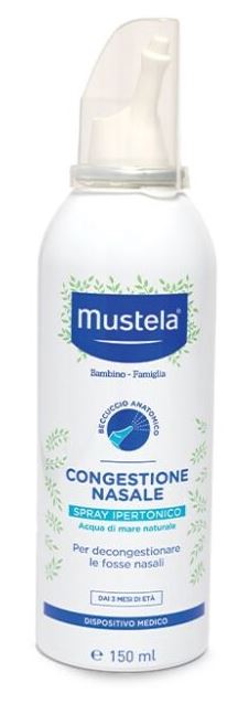 MUSTELA CONGESTIONE NASALE SPRAY IPERTONICO 150 ML - farmanauta.it