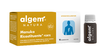 ALGEM MANUKA RICOSTITUENTE FORTE 10 FLACONCINI 10 ML - farmanauta.it
