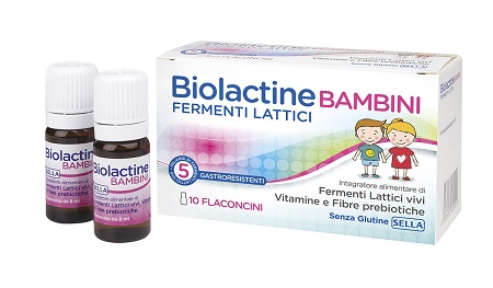 BIOLACTINE BAMBINI 10 FLACONCINI 8 ML - farmanauta.it