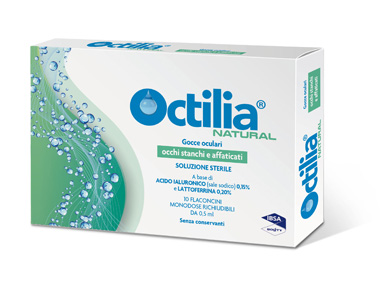 OCTILIA NATURAL OCCHI STANCHI E AFFATICATI 10 FLACONCINI 0,5 ML - farmanauta.it