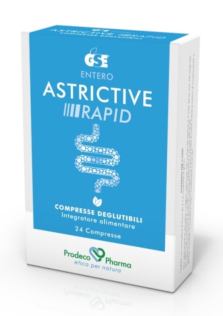 GSE ENTERO ASTRICTIVE RAPID 24 COMPRESSE DEGLUTIBILI - farmanauta.it