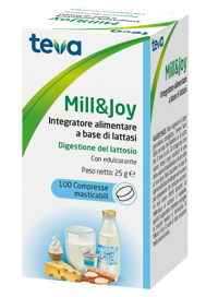 MILL&JOY TEVA 100 COMPRESSE MASTICABILI - farmanauta.it