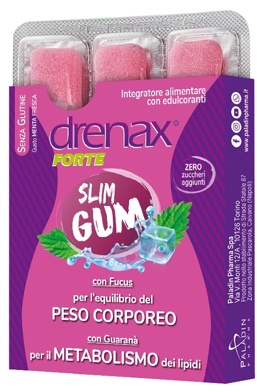 DRENAX SLIM DIMAGRANTE 9 GUM - farmanauta.it