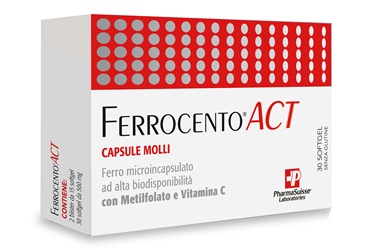 FERROCENTO ACT 30 CAPSULE MOLLI - farmanauta.it