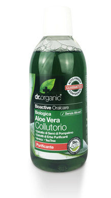 DR ORGANIC ALOE MOUTHWASH COLLUTORIO 500 ML - farmanauta.it