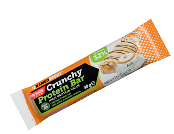 CRUNCHY PROTEINBAR CAPPUCCINO 40 G - farmanauta.it