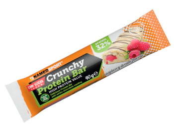 CRUNCHY PROTEINBAR RASPBERRY DREAM 40 G - farmanauta.it