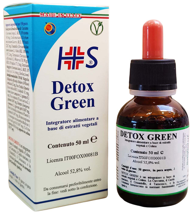 DETOX GREEN GOCCE 50 ML - farmanauta.it
