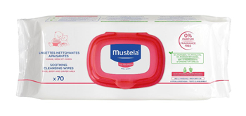 MUSTELA SALVIETTE DETERGENTE LENITIVO 70 PEZZI - farmanauta.it