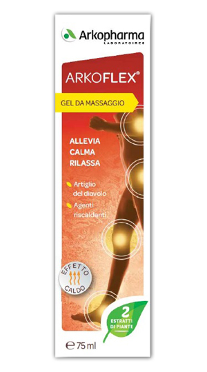 ARKOFLEX CREMA MASSAGGIO EFFETTO CALDO 75 ML - farmanauta.it