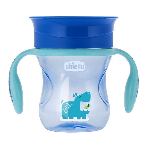 CHICCO TAZZA PERFECT 360 AZZURRA 12 MESI - farmanauta.it