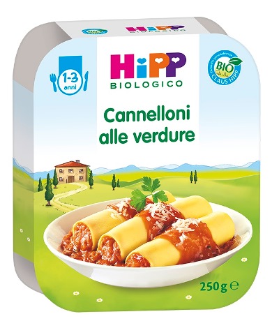 HIPP BIO CANNELLONI ALLE VERDURE 250 G - farmanauta.it